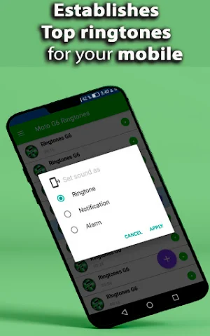 moto g6 ringtones Screenshot 1