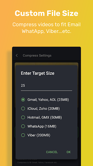 Video Compressor ShrinkVid: Reduce Video File Size Screenshot 1