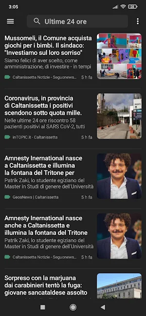 Caltanissetta notizie Screenshot 2