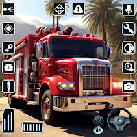 Fire Truck Rescue Truck Games