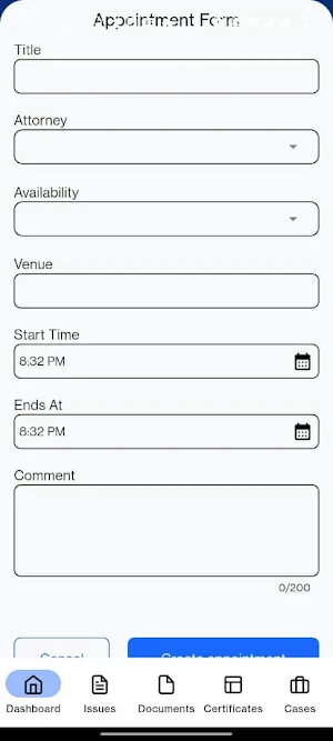 Attorneys Screenshot 2