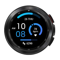 Lavender watch face Wear OS
