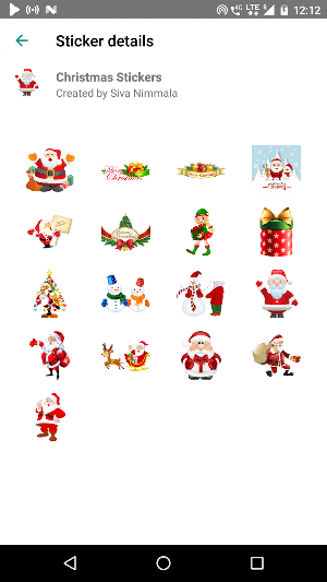 Christmas Stickers - WAStickerApps Screenshot 0