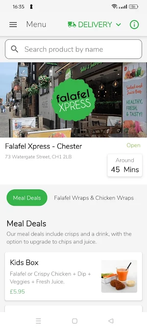 Falafel Xpress - Chester Screenshot 0