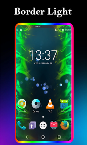 Edge Light Live Wallpaper Screenshot 0