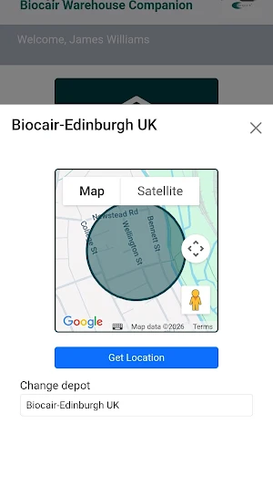 Biocair Warehouse Companion Screenshot 0