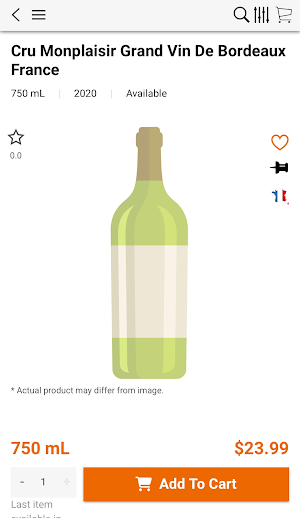Pure Liquid Wine & Spirits Screenshot 1