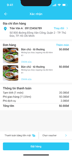 May Ship: Gọi xe, giao đồ ăn Screenshot 2