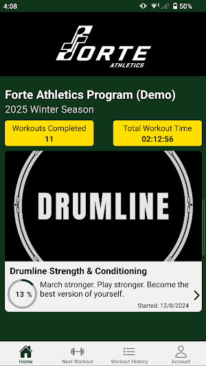 Forte Athletics Pro Screenshot 0