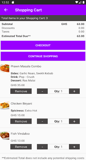 Hekimax Restaurant App - Tando Screenshot 2