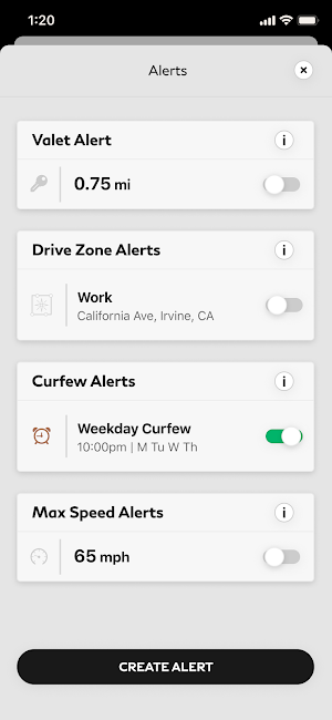 MyINFINITI App Screenshot 3