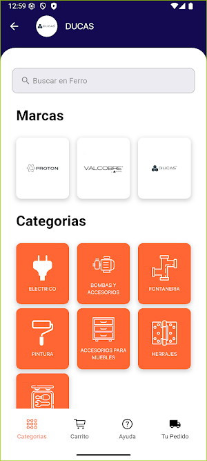 Ferro App Screenshot 1
