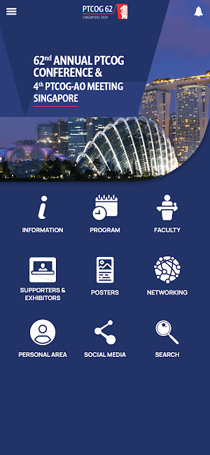 PTCOG Society App Screenshot 0