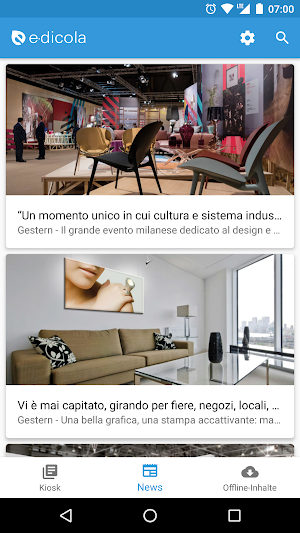 e-dicola, kiosk and magazines Screenshot 3