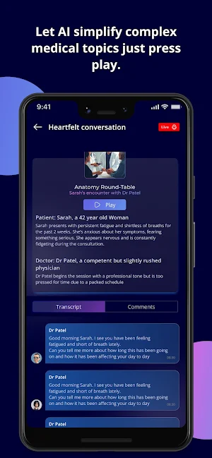 MedScroll Podcasts Screenshot 0