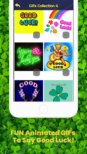 Good Luck Best Wishes Card GIF Screenshot 3