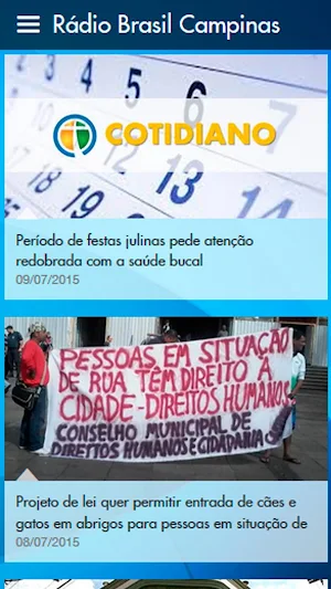 Rádio Brasil Campinas Screenshot 2