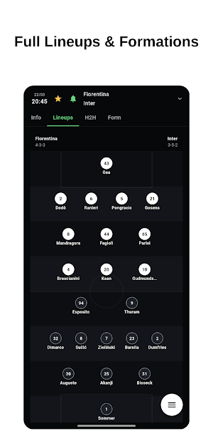 FOCO Live: Football Scores Screenshot 2