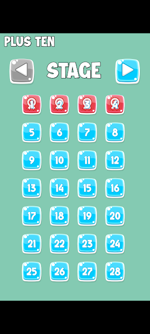 Plus Ten - Puzzle Game Screenshot 0