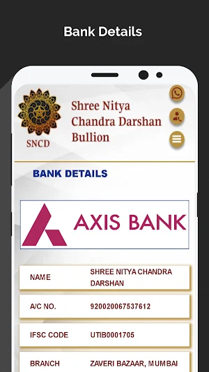SNCD - Shree Nitya Chandra Darshan Bullion Screenshot 3