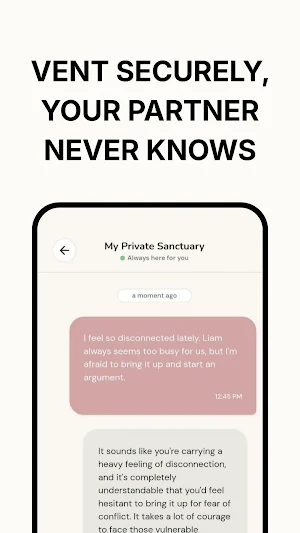 DeepTalk - Couples Advisor Screenshot 1
