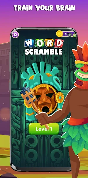 Word Scramble - Cross Fun Screenshot 0