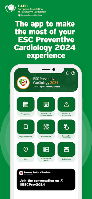 ESC PREVENTIVE CARDIOLOGY 2024 Screenshot 0