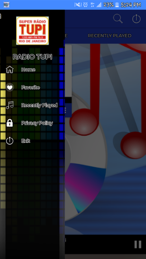 Super Rádio Tupi Ao Vivo Rádio Tupi rio de janeiro Screenshot 3