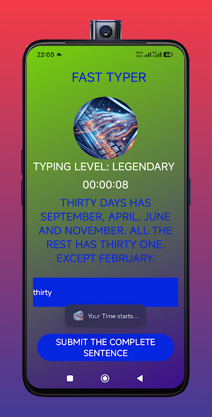 Fast Typing Screenshot 2