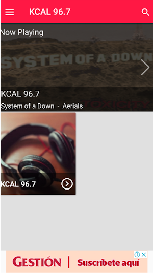 Kcal 96.7 Kcal Rocks Radio Screenshot 2