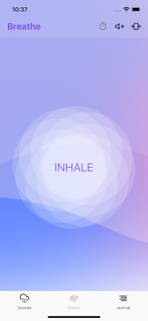 Cliro: Calm Sounds & Breathing Screenshot 2