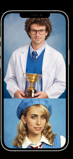 AI Yearbook Photo App Screenshot 2