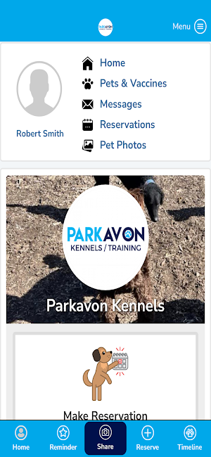 Parkavon Kennels Screenshot 0