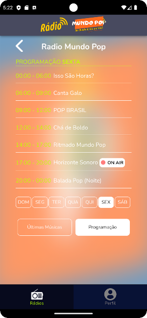 Rádio Mundo Pop Screenshot 1