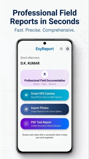 EsyReport – PDF Report Maker Screenshot 0