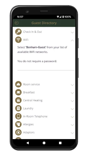 The Bonham Hotel Screenshot 1