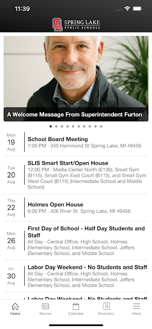 Spring Lake Public Schools Screenshot 0