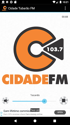 Rádio Cidade Tubarão FM Screenshot 0