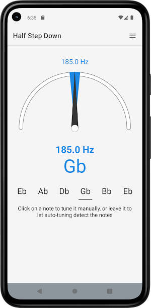 Guitar Tuner Screenshot 3