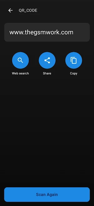 QR Code Scanner Screenshot 0