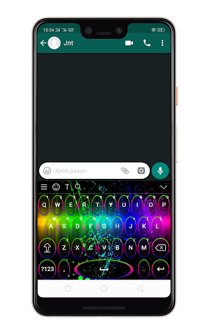 Black Rainbow Keyboard Screenshot 2