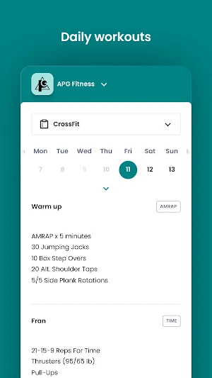 APG Fitness Screenshot 3