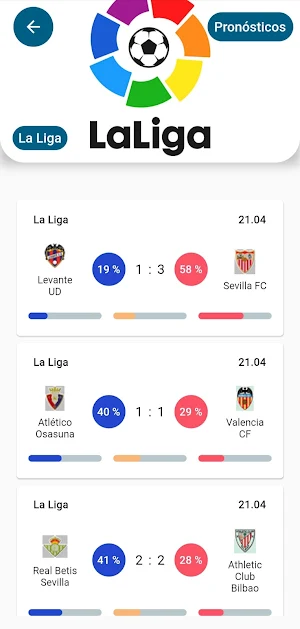 Fútbol Top - Resultados y pronósticos Screenshot 1