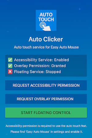 Easy Auto Mouse - Auto Touch Screenshot 0