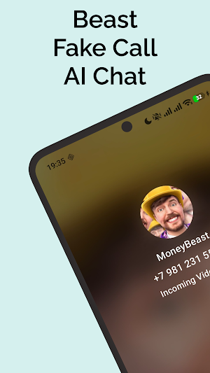 MrBeast Fake Call & AI Chat Screenshot 0