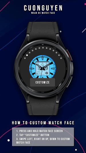 Watch face CNW0026 Screenshot 2