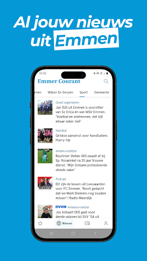 Emmer Courant – Nieuws Emmen Screenshot 1