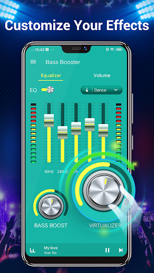 Equalizer -- Bass Booster & Volume EQ &Virtualizer Screenshot 3