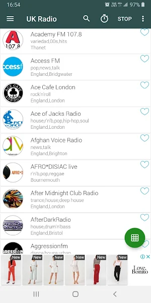 UK Radio Online Screenshot 0