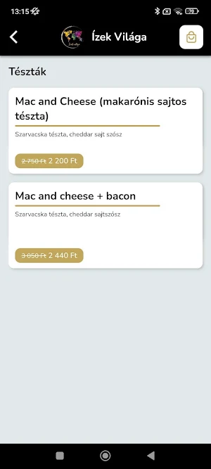 Ízek Világa Screenshot 1